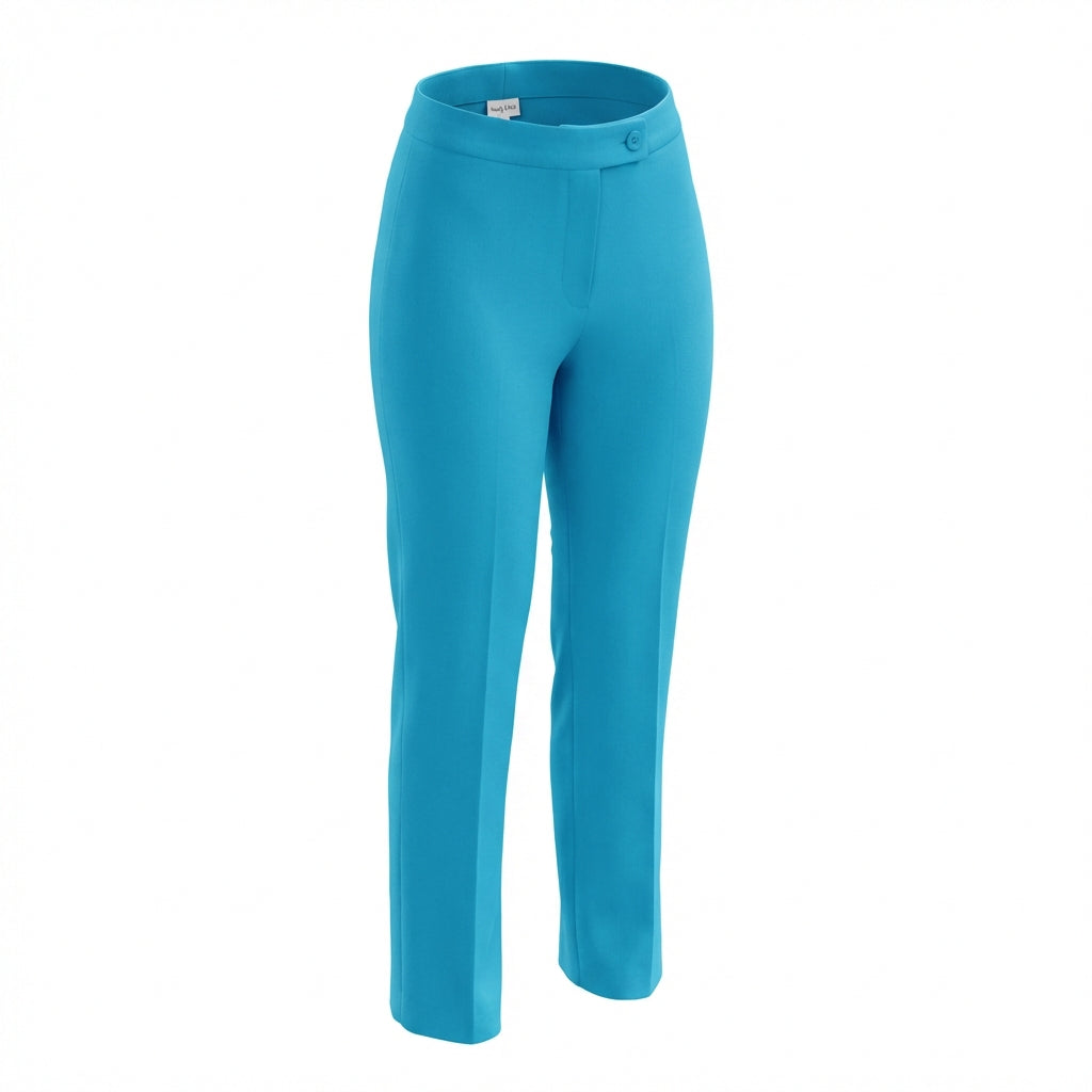 Sandy & Sid Women's Bright Blue Trousers Pants Size 8 (New)
