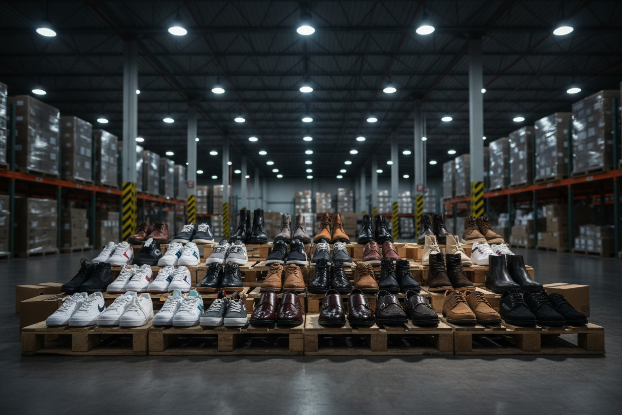 generate a product category picture for men shoes 