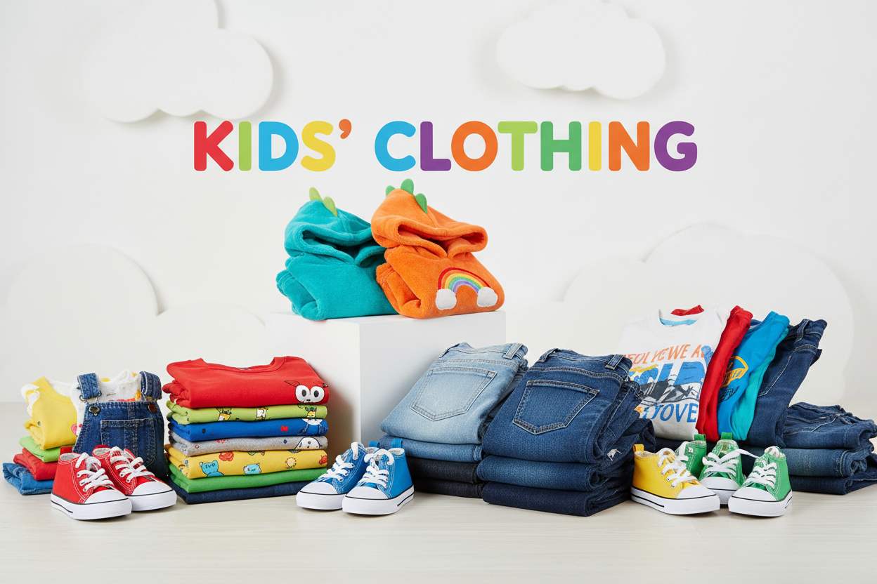 generate category image for kids apparel 