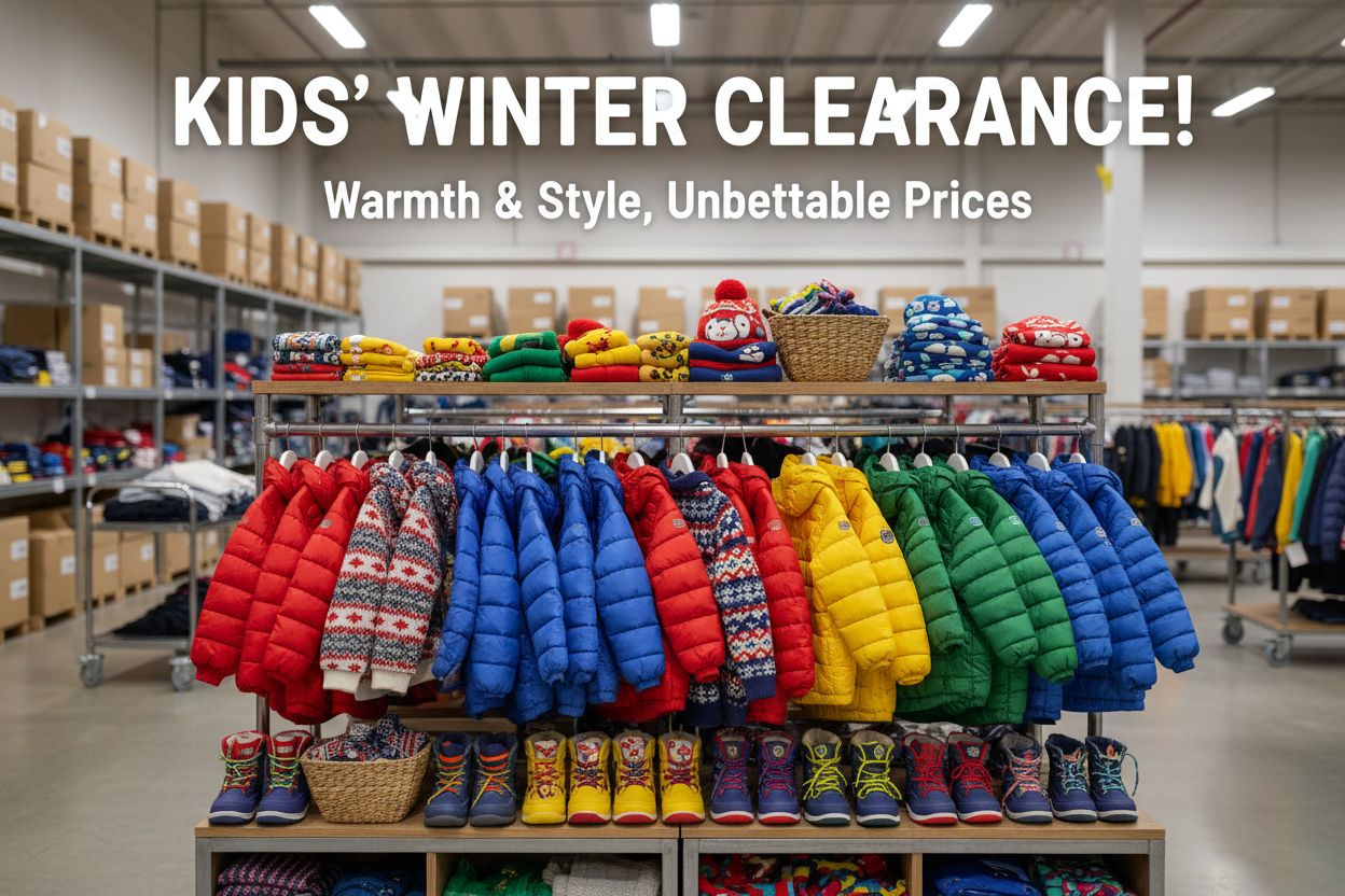 generate category image for kids seasonal wear 