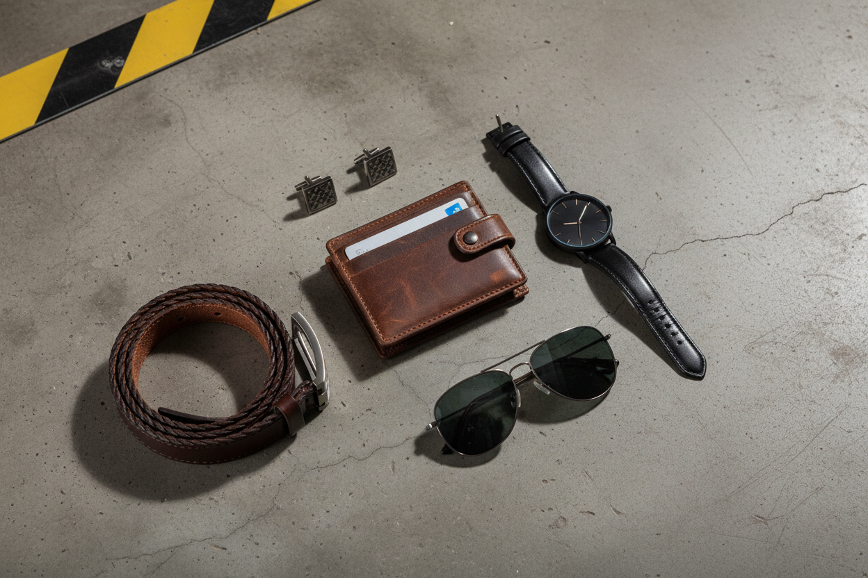 generate images for men accessory category image 